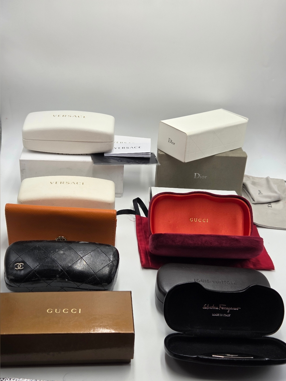 Bundle Original Brand Sunglasses Cases / Boxes